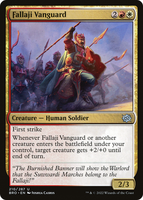 Magic: The Gathering - Fallaji Vanguard Foil - The Brothers' War
