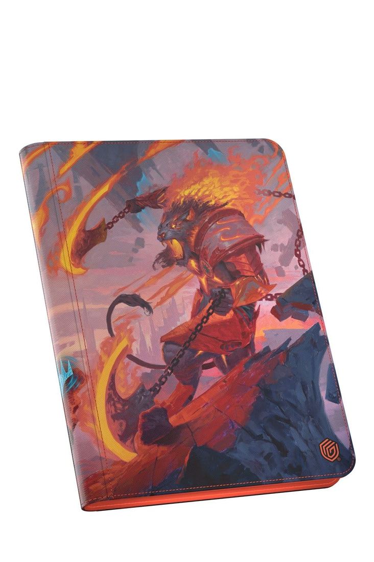 Ultimate Guard - Zipfolio 360 - 18-Pocket XenoSkin - Reality Fracture - Ajani Resolute - Ajani Unrelenting