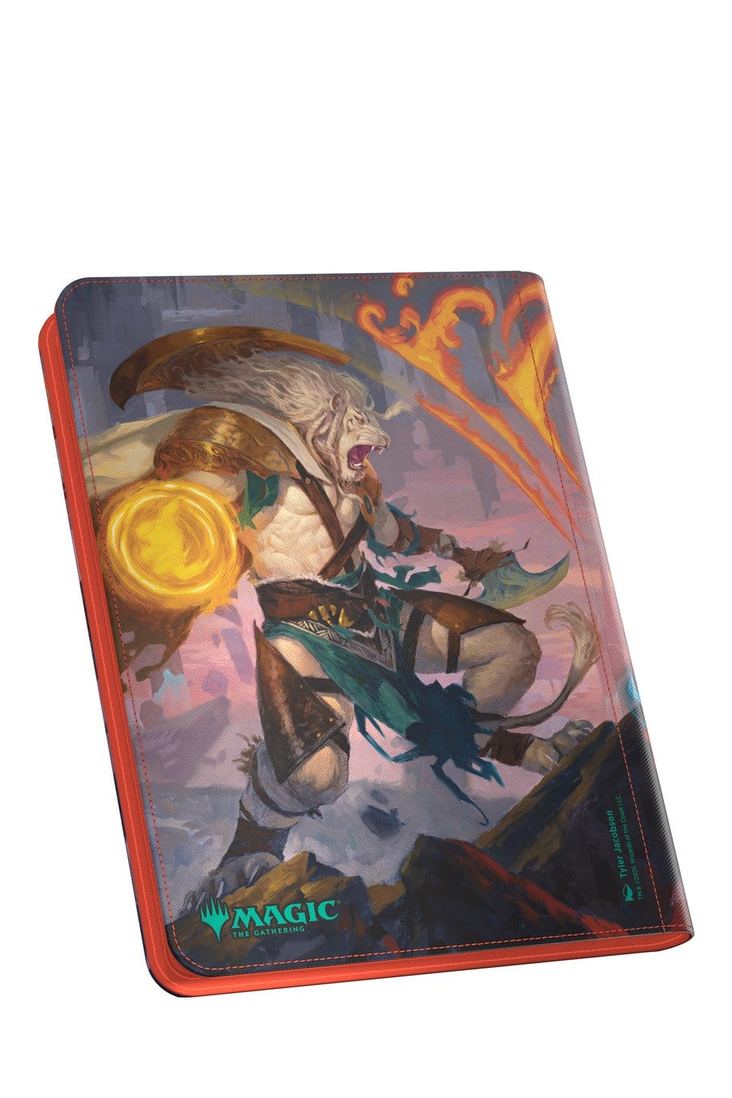 Ultimate Guard - Zipfolio 360 - 18-Pocket XenoSkin - Reality Fracture - Ajani Resolute - Ajani Unrelenting