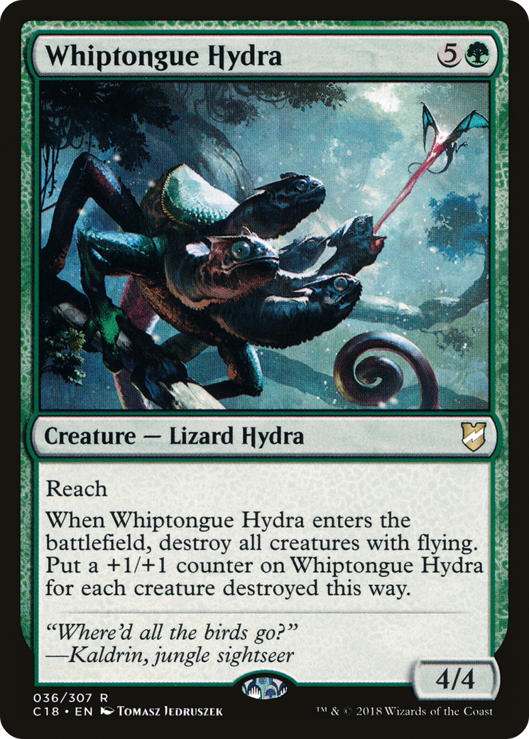Magic: The Gathering - Whiptongue Hydra - Commander 2018