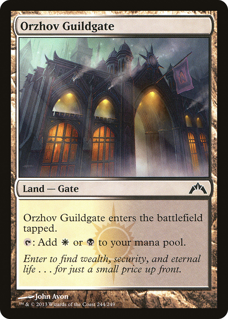 Magic: The Gathering - Orzhov Guildgate - Gatecrash