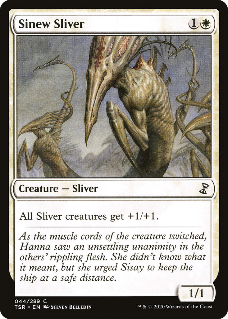 Magic: The Gathering - Sinew Sliver - Time Spiral Remastered