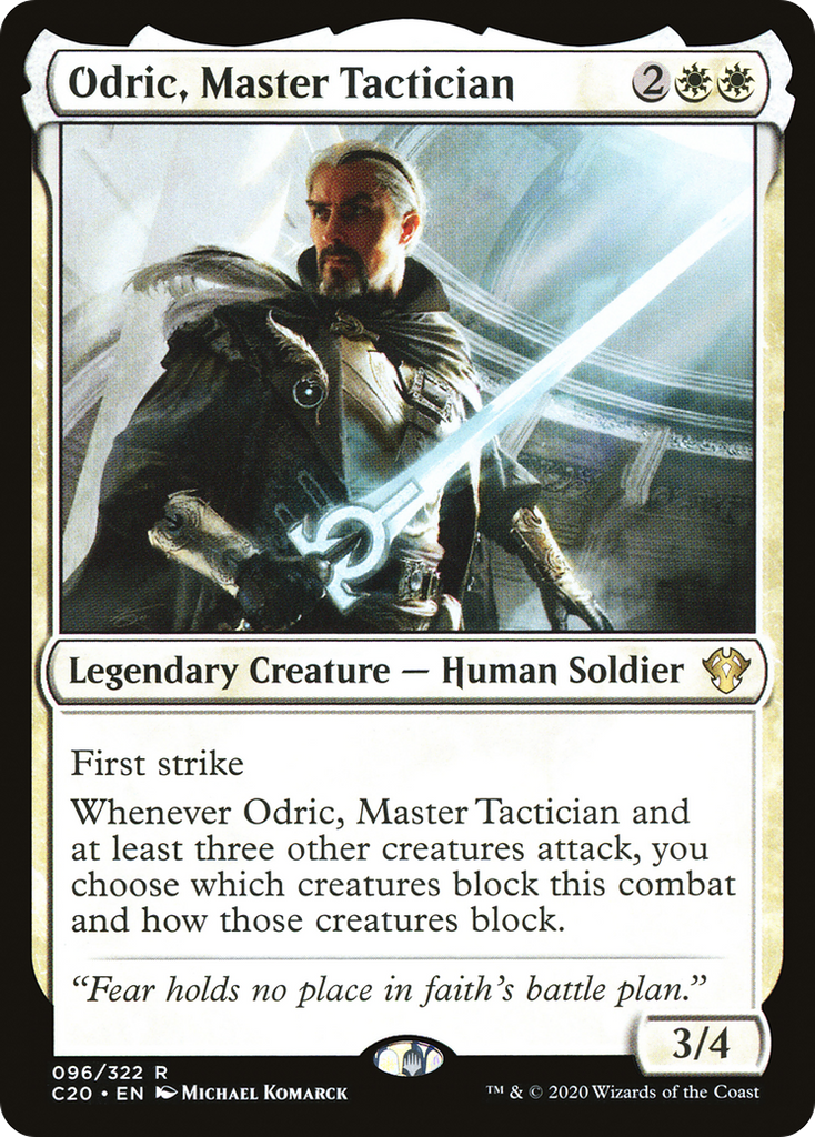 Magic: The Gathering - Odric, Master Tactician - Commander 2020