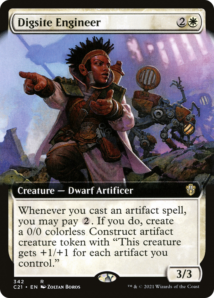 Magic: The Gathering - Digsite Engineer - Commander 2021