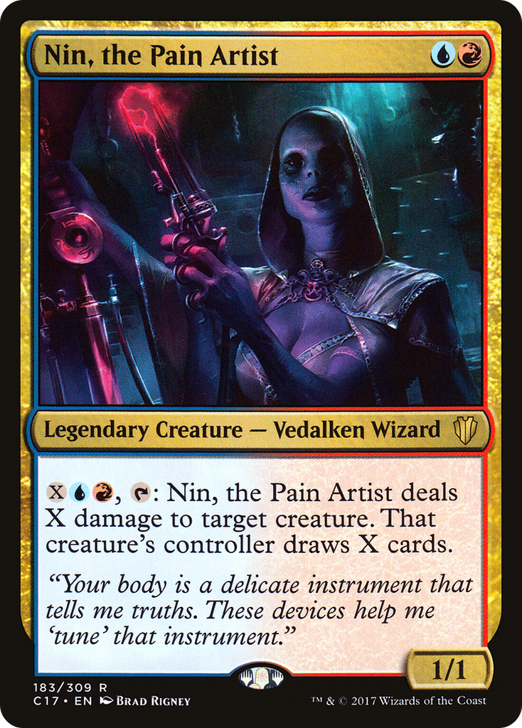 Magic: The Gathering - Nin, the Pain Artist - Commander 2017