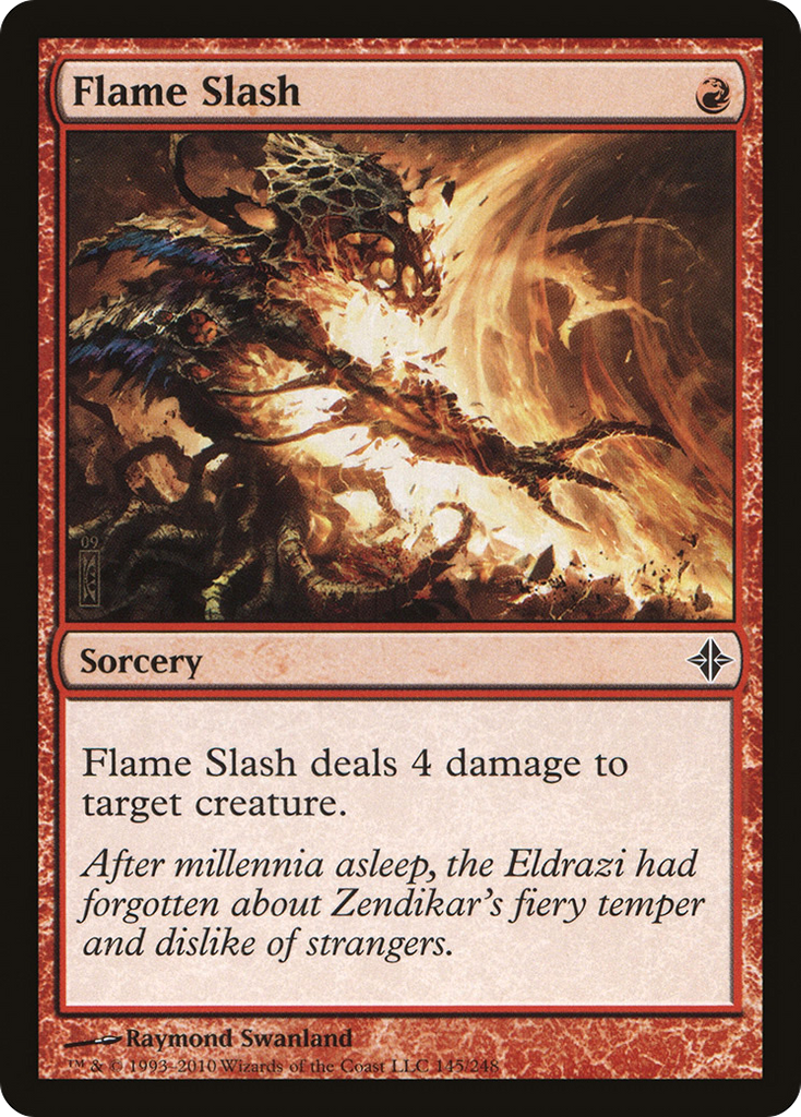 Magic: The Gathering - Flame Slash - Rise of the Eldrazi