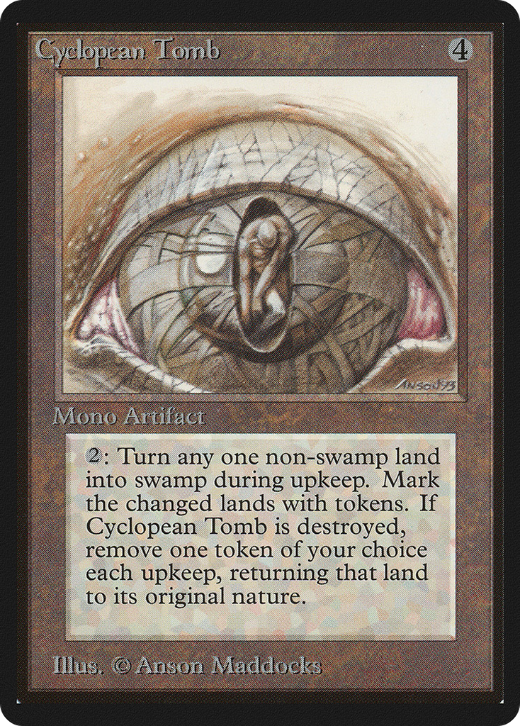 Magic: The Gathering - Cyclopean Tomb - Limited Edition Beta