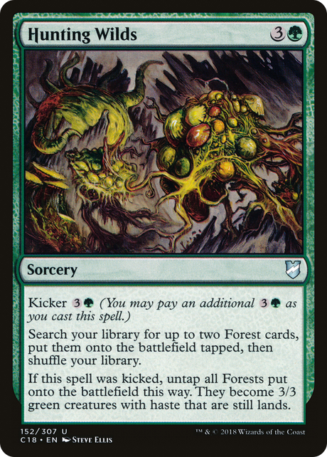 Magic: The Gathering - Hunting Wilds - Commander 2018