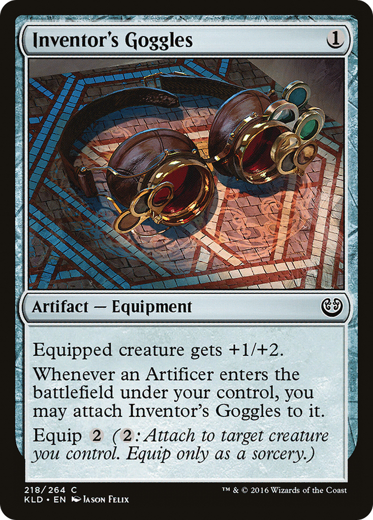 Magic: The Gathering - Inventor's Goggles - Kaladesh