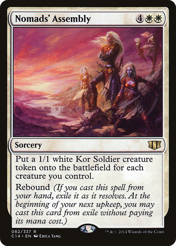 Magic: The Gathering - Nomads' Assembly - Commander 2014