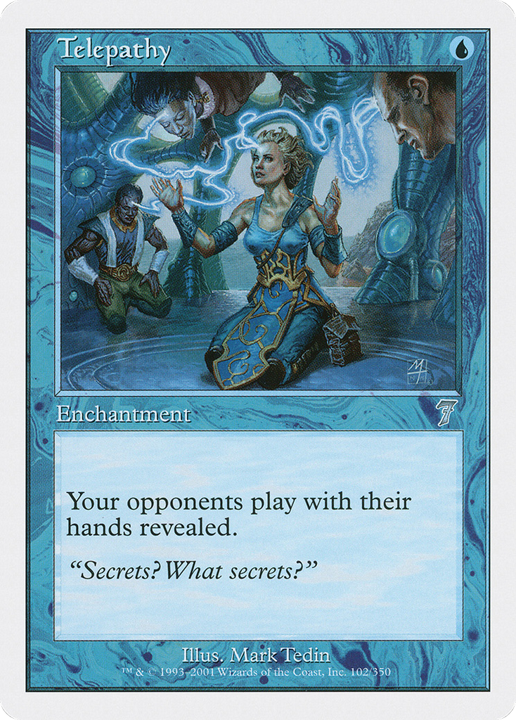 Magic: The Gathering - Telepathy - Seventh Edition