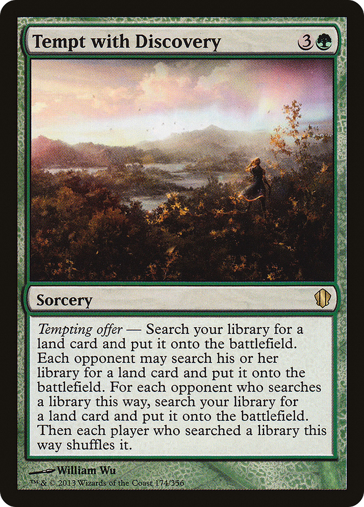 Magic: The Gathering - Tempt with Discovery - Commander 2013