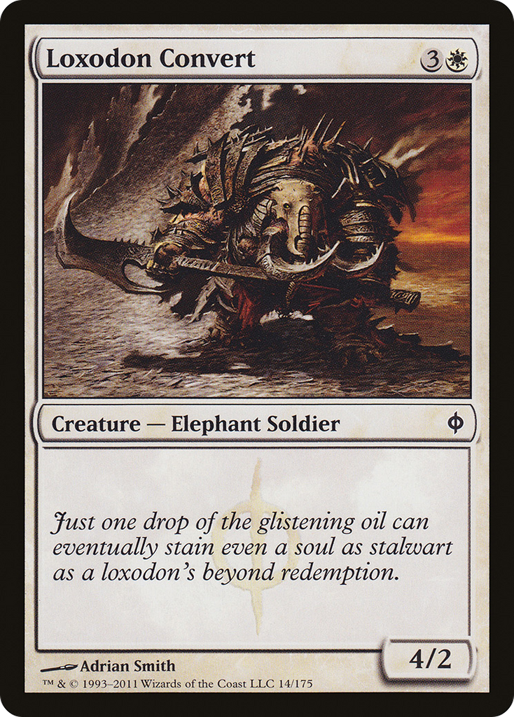 Magic: The Gathering - Loxodon Convert - New Phyrexia