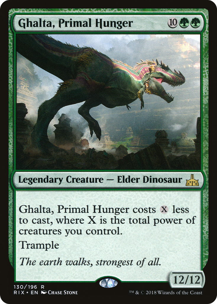 Magic: The Gathering - Ghalta, Primal Hunger - Rivals of Ixalan