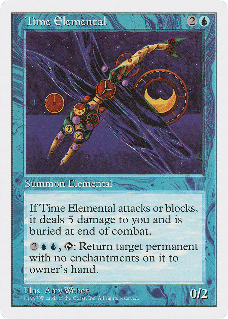 Magic: The Gathering - Time Elemental - Fifth Edition