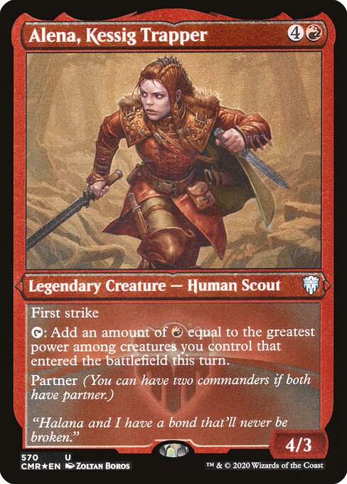 Magic the Gathering - Alena, Kessig Trapper Foil - Commander Legends