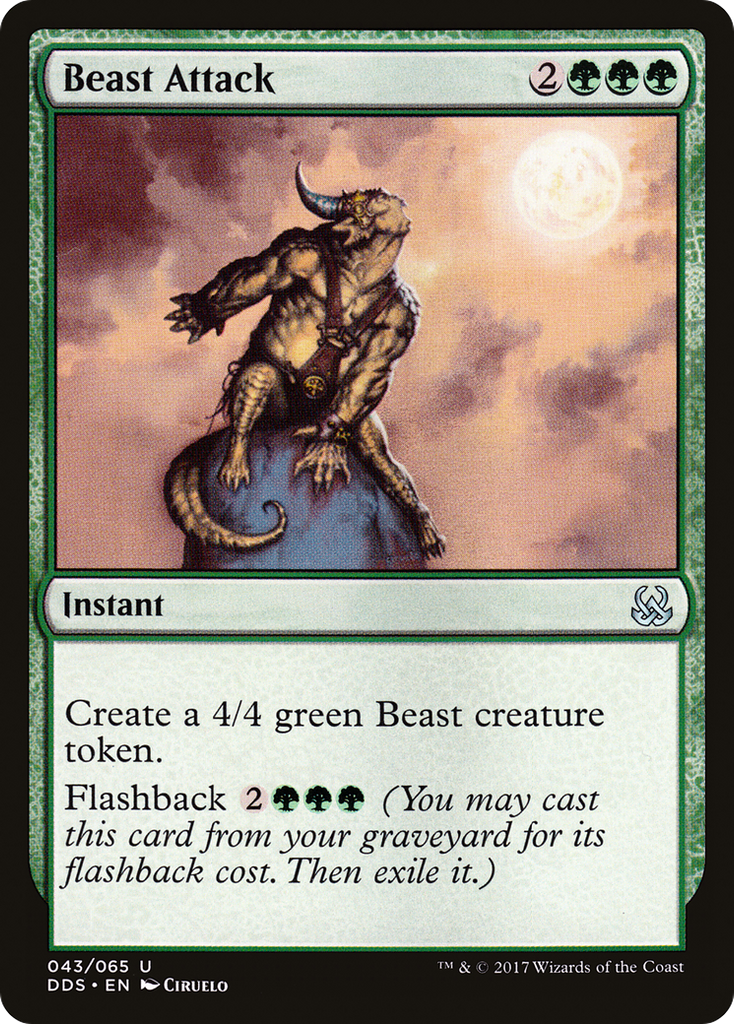 Magic: The Gathering - Beast Attack - Duel Decks: Mind vs. Might