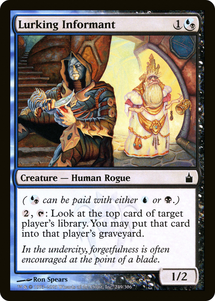 Magic: The Gathering - Lurking Informant - Ravnica: City of Guilds