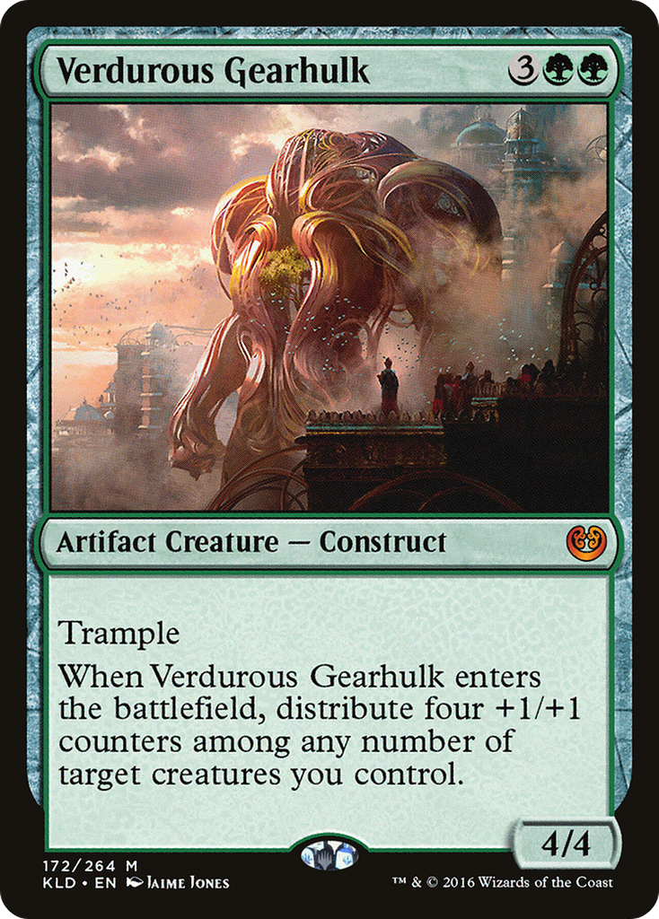 Magic: The Gathering - Verdurous Gearhulk - Kaladesh