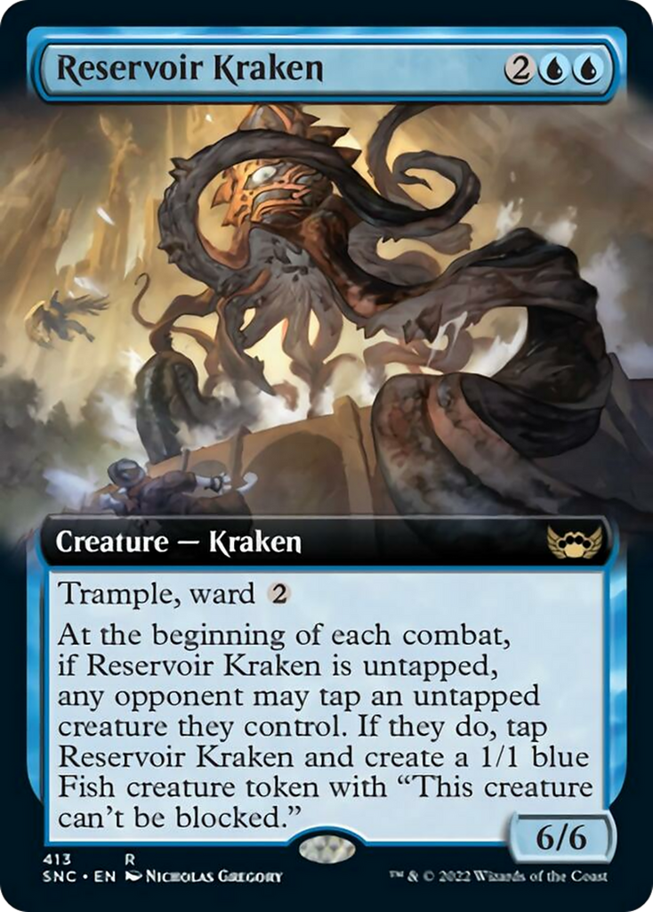 Magic: The Gathering - Reservoir Kraken - Streets of New Capenna