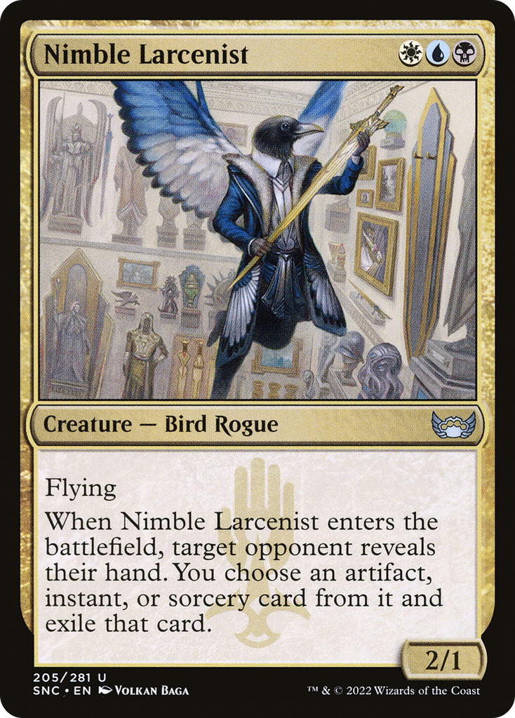 Magic: The Gathering - Nimble Larcenist - Streets of New Capenna