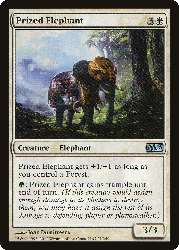 Magic: The Gathering - Prized Elephant - Magic 2013