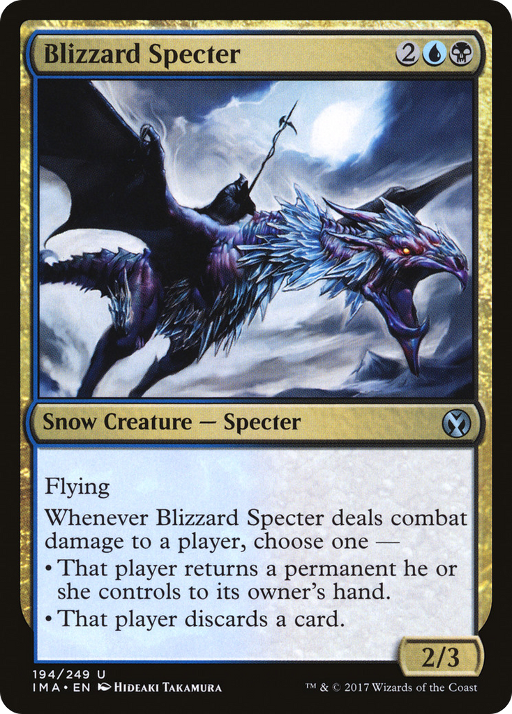 Magic: The Gathering - Blizzard Specter - Iconic Masters