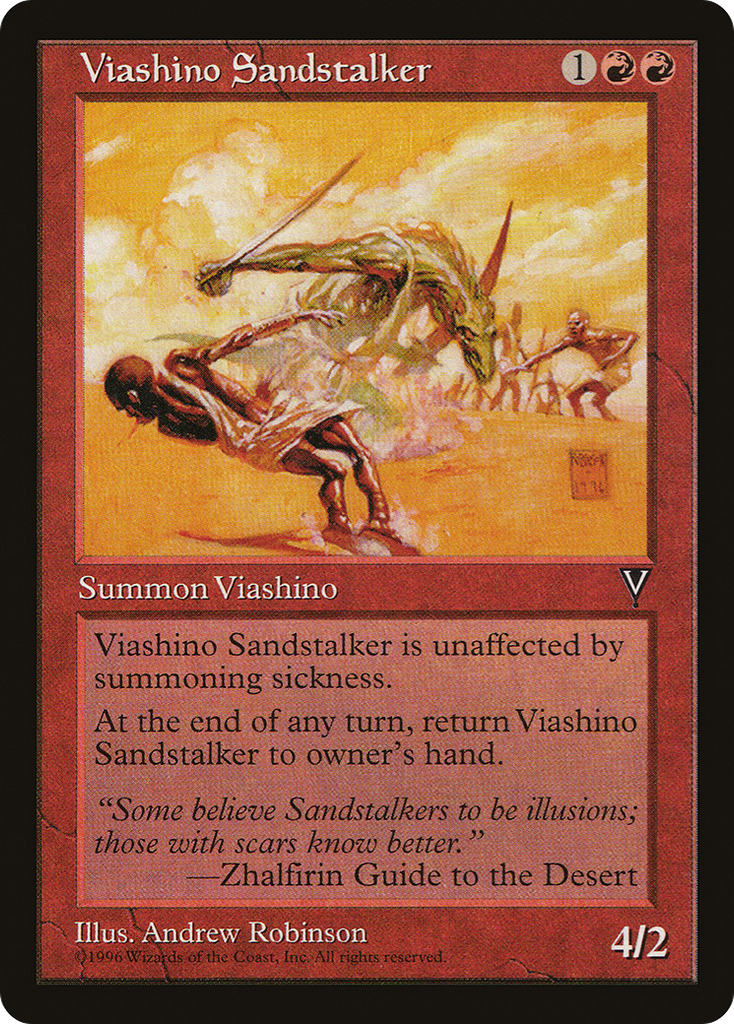 Magic: The Gathering - Viashino Sandstalker - Visions