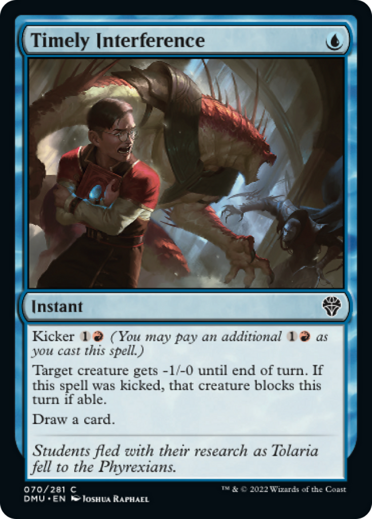 Magic: The Gathering - Timely Interference - Dominaria United