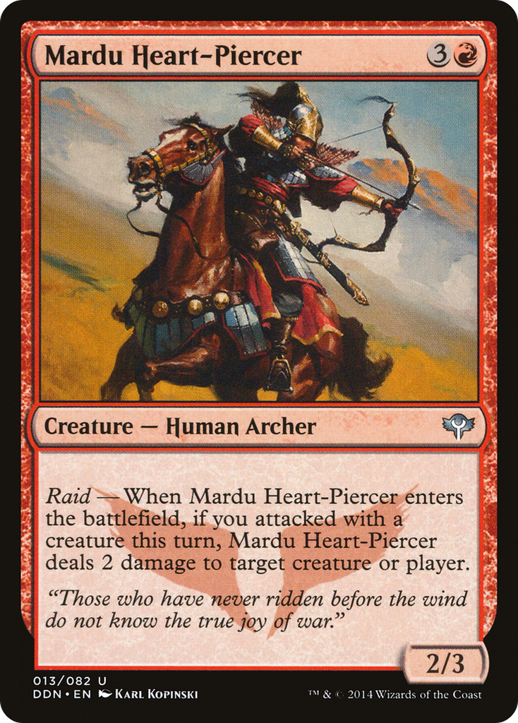 Magic: The Gathering - Mardu Heart-Piercer - Duel Decks: Speed vs. Cunning