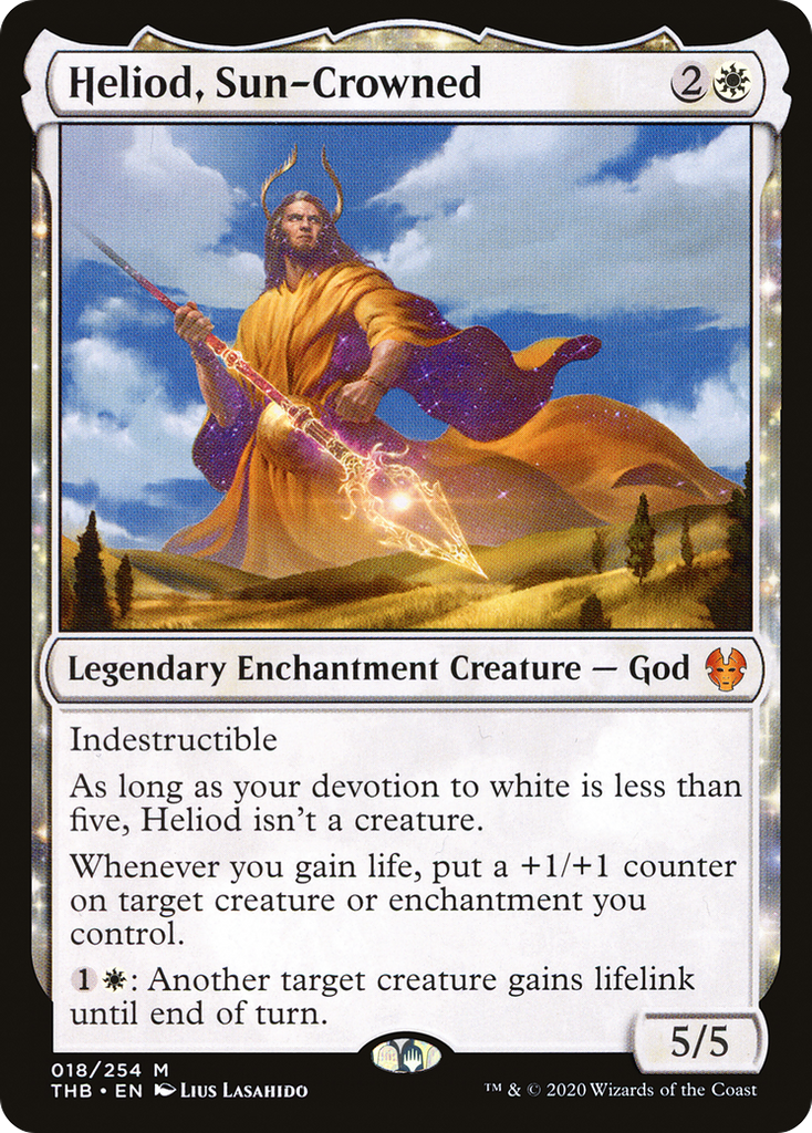 Magic: The Gathering - Heliod, Sun-Crowned Foil - Theros Beyond Death