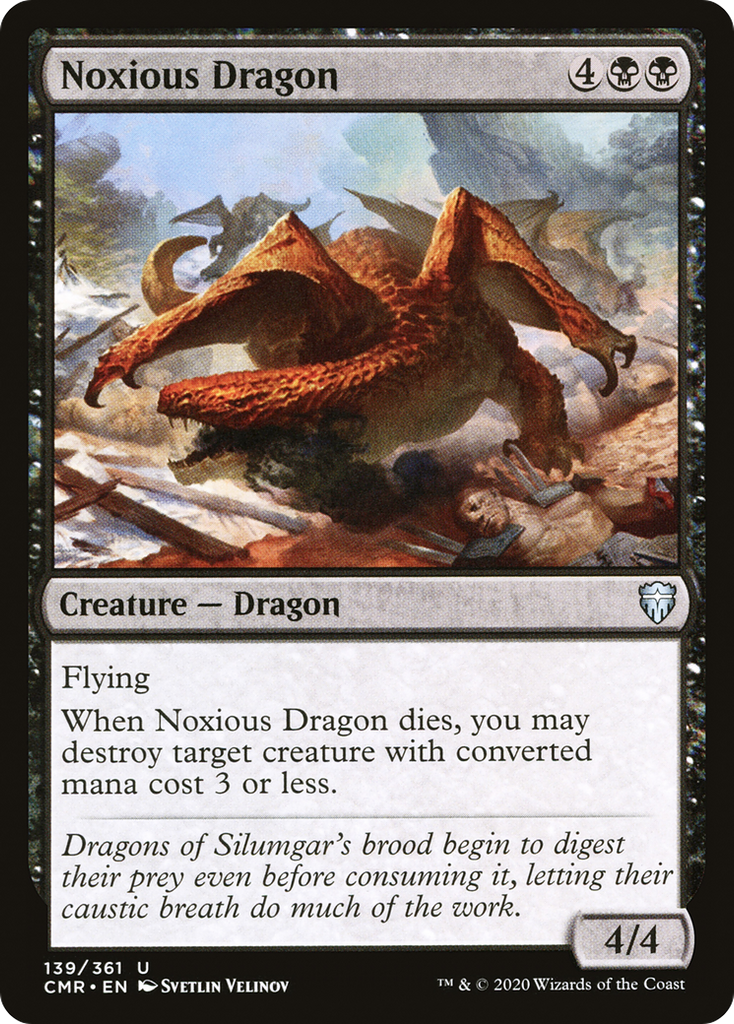Magic: The Gathering - Noxious Dragon - Commander Legends