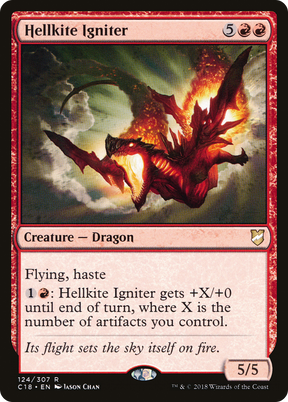 Magic: The Gathering - Hellkite Igniter - Commander 2018
