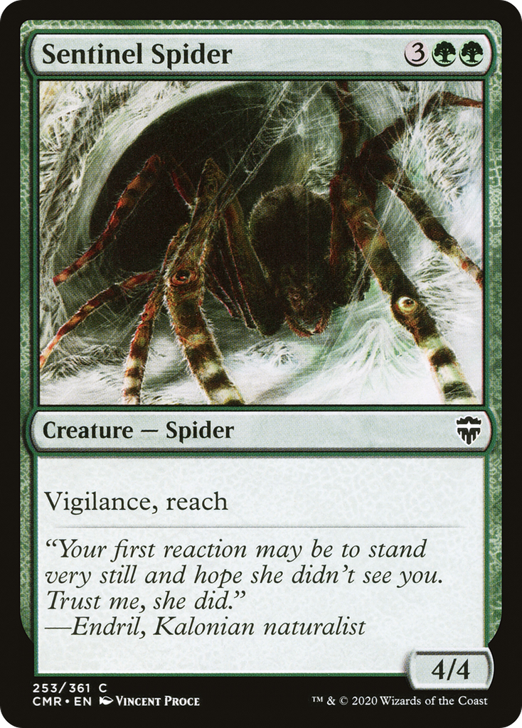 Magic: The Gathering - Sentinel Spider Foil - Commander Legends