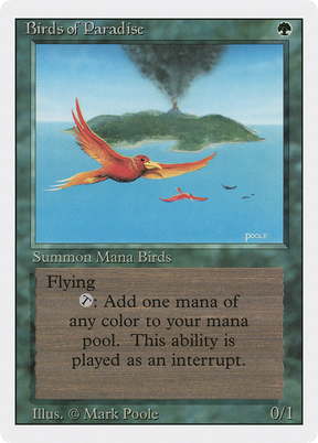 Magic: The Gathering - Birds of Paradise - Revised Edition