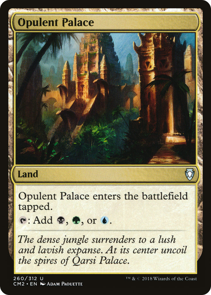 Magic: The Gathering - Opulent Palace - Commander Anthology Volume II