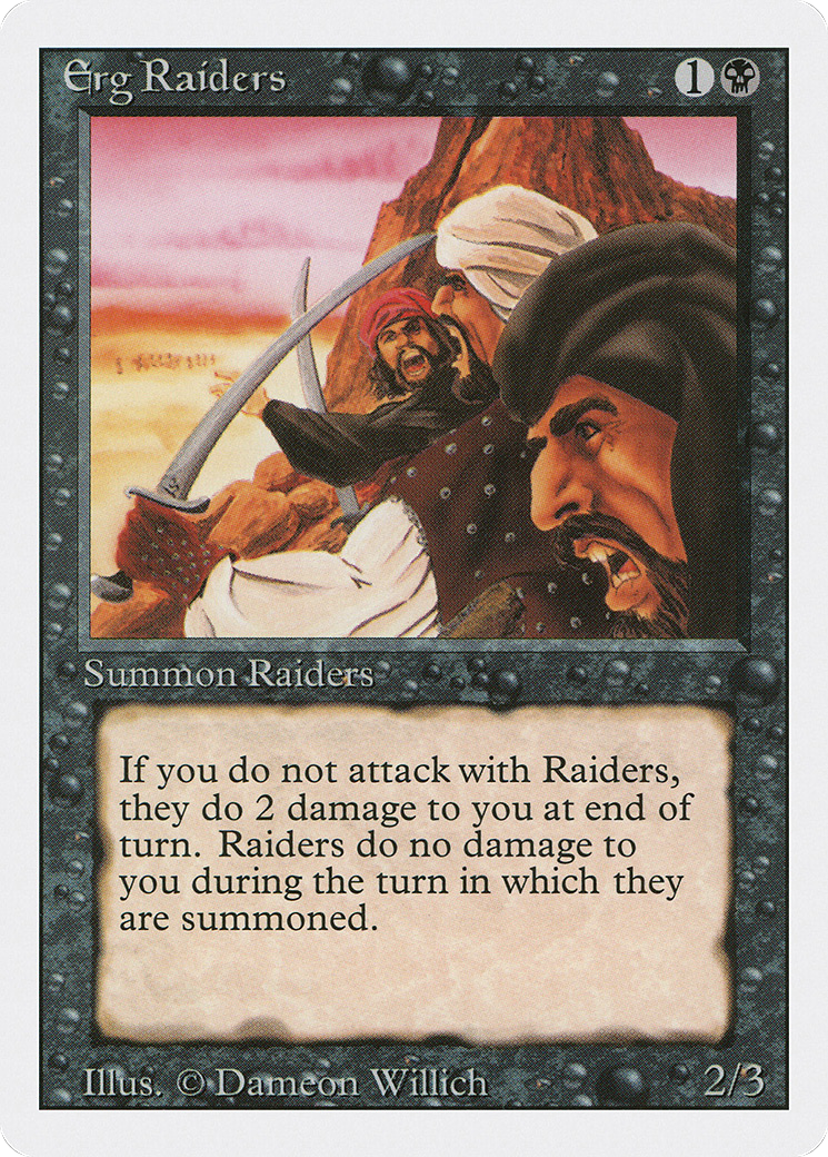 Magic: The Gathering - Erg Raiders - Revised Edition