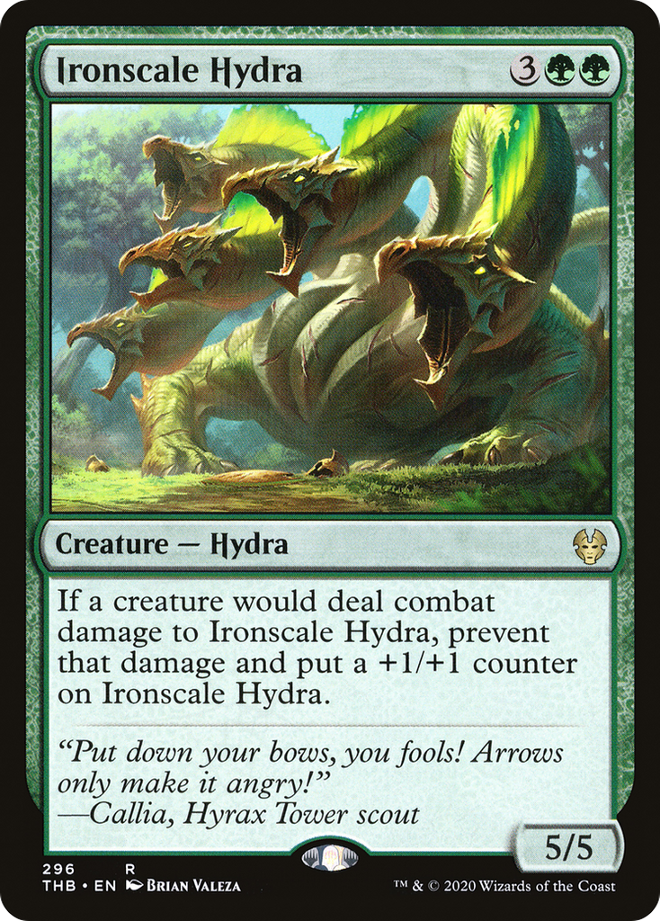 Magic: The Gathering - Ironscale Hydra Foil - Theros Beyond Death