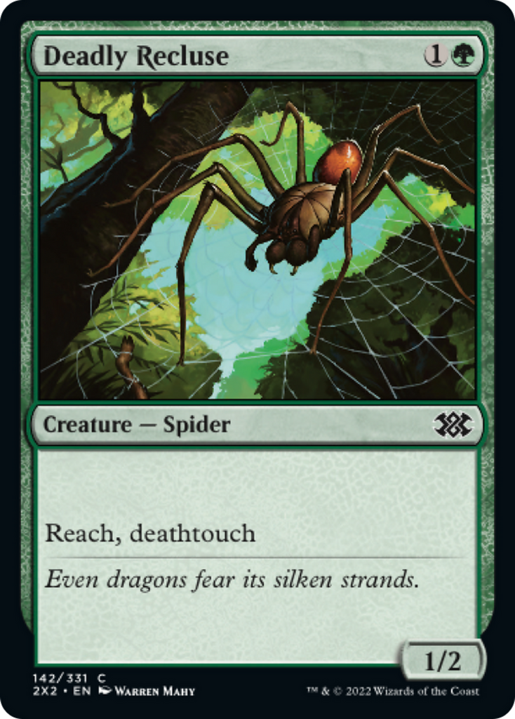 Magic: The Gathering - Deadly Recluse - Double Masters 2022