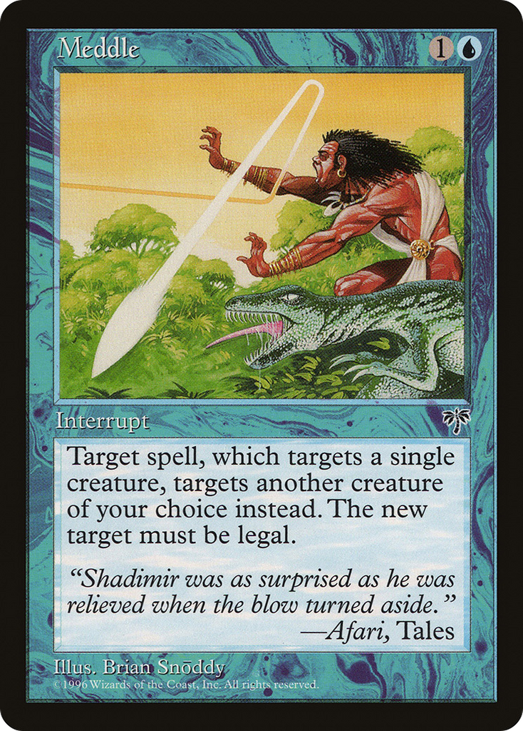 Magic: The Gathering - Meddle - Mirage