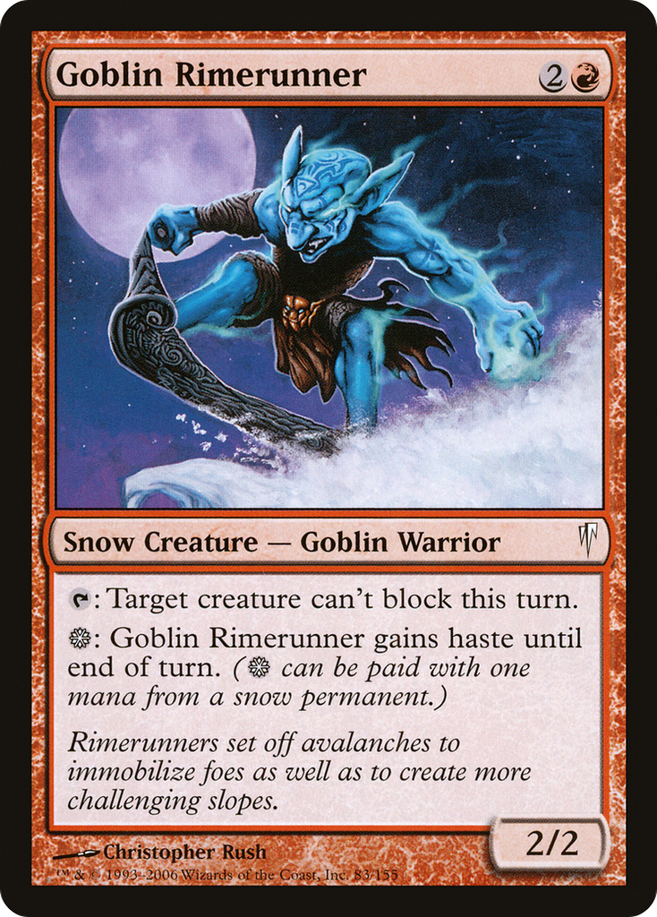 Magic: The Gathering - Goblin Rimerunner - Coldsnap