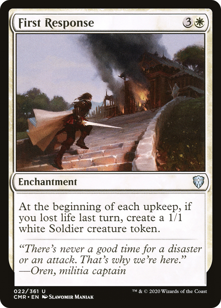 Magic: The Gathering - First Response - Commander Legends
