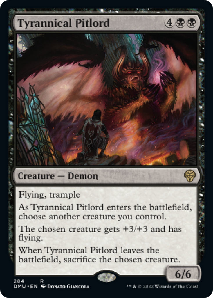 Magic: The Gathering - Tyrannical Pitlord - Dominaria United