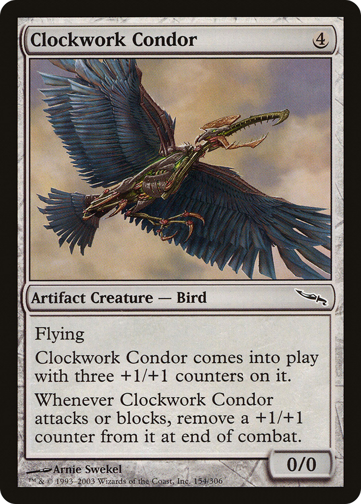 Magic: The Gathering - Clockwork Condor - Mirrodin