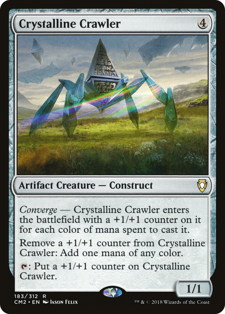 Magic: The Gathering - Crystalline Crawler - Commander Anthology Volume II