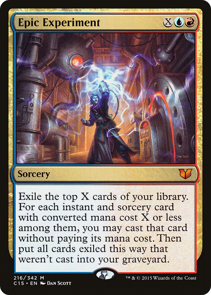 Magic: The Gathering - Epic Experiment - Commander 2015