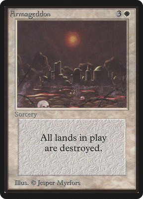 Magic: The Gathering - Armageddon - Limited Edition Beta