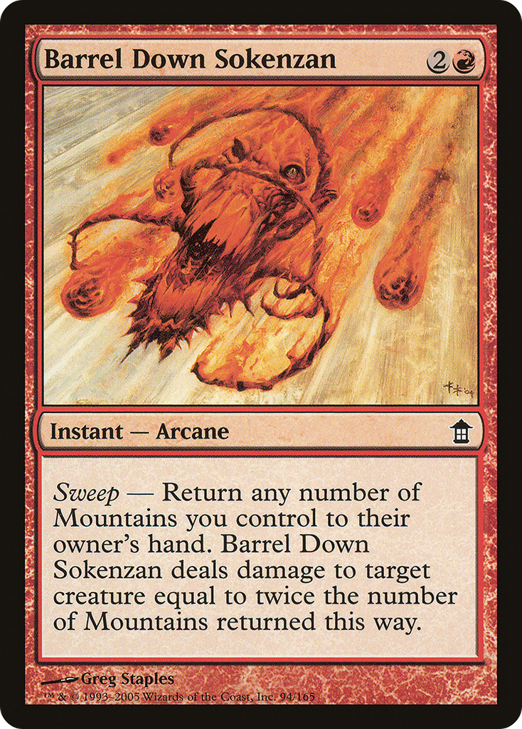 Magic: The Gathering - Barrel Down Sokenzan - Saviors of Kamigawa