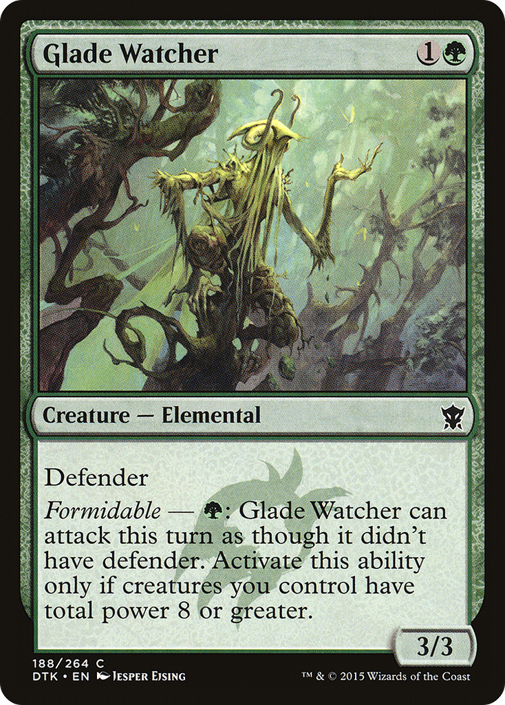 Magic: The Gathering - Glade Watcher - Dragons of Tarkir