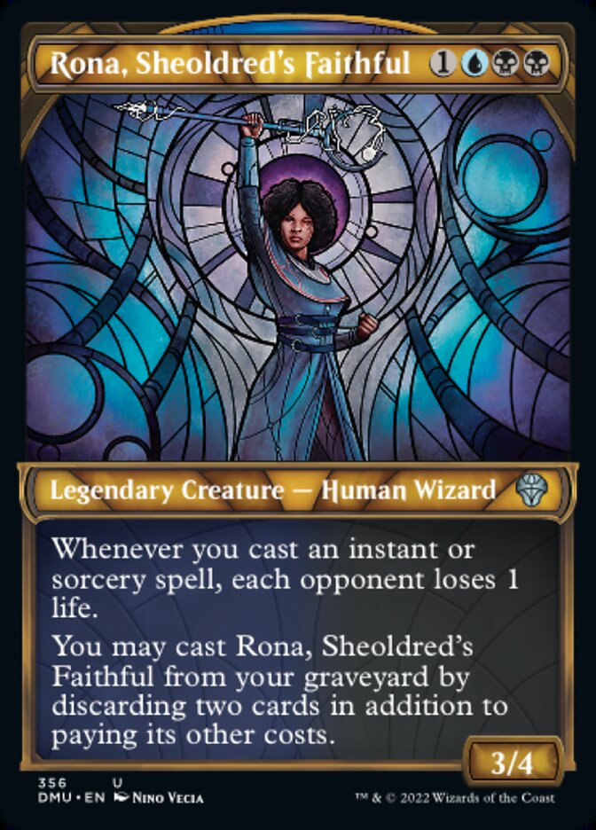 Magic the Gathering - Rona, Sheoldred's Faithful Foil - Dominaria United